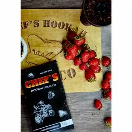 Табак Chefs Wild Strawberries (Чифс Дикая Клубника) 100 грамм