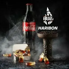 Тютюн Burn Black HariBon (Берн Блек Мармелад Кола) 100 грам