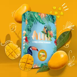 Безнікотинова Суміш Aloha (Алоха Манго) 100 грам