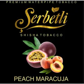 Тютюн Serbetli Peach Maracuja (Щербетлі Персік Маракуя) 50 грам