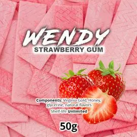 Тютюн Wendy Strawberry Gum (Венді Полуниця Жуйка) 50 грам
