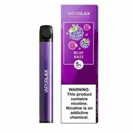 Електронні сигарети Vaporlax Blue Razz (Вапорлакс Синя малина) 800 | 5%