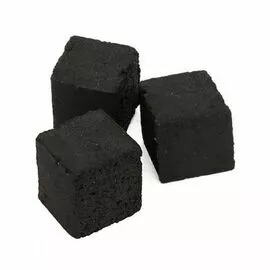 Уголь кокосовый поштучно 2,5*2,5