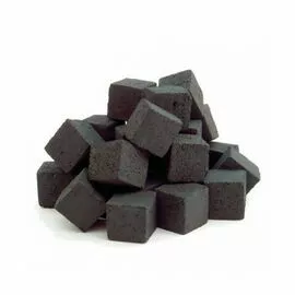 Уголь кокосовый 20 кубиков 2,5*2,5