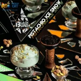 Тютюн Burn Black Pistachio Ice Snow (Берн Блек Фісташкове морозиво) 100 грам