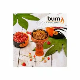 Табак Burn Juicy Wildberry (Бёрн Дикая Земляника) 100 грамм