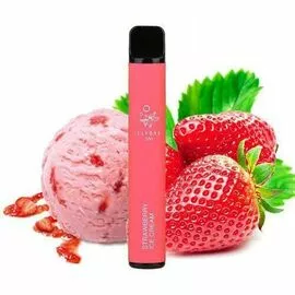 Електронні сигарети Elf Bar 800 Strawberry Ice Cream (Ельф бар Полуничне Морозиво)