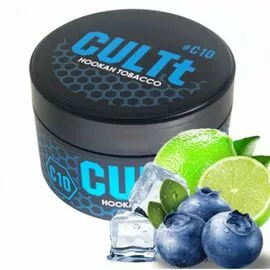 Табак CULTT C10 Blueberry Lime Ice (Культ Черника Лайм Айс) 100 грамм