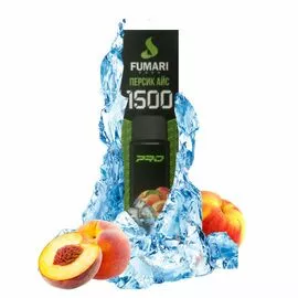 Электронные сигареты Fumari 1500 Pro Персик Айс