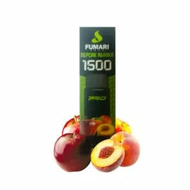Одноразка Fumari 1500 Pro Персик Яблуко