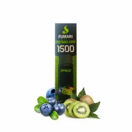Электронные сигареты Fumari 1500 Pro Черника Киви