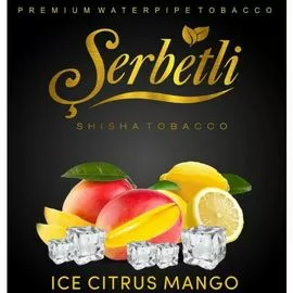 Тютюн Serbetli Ice Citrus Mango (Щербетлі Айс Цитрус Манго) 50 грам