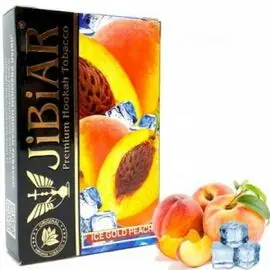 Тютюн Jibiar Ice Gold Peach (Джибіар Айс Золотий персик), 50 грам