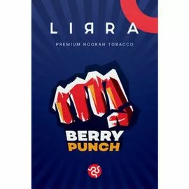Табак Lirra Berry Punch (Лирра Берри Пунш, Смородина Малина Шелковица Клубника) 50 гр