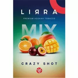 Тютюн Lirra Crazy Shot (Лірра Божевільний Шот) 50 гр
