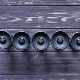 Чаша для кальяна Amra/GustoBowls темная глина