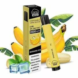 Електронні сигарети Airis Mega 2000 Banan Ice (Аіріс Банан Айс)