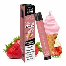 Електронні сигарети Airis Mega 2000 Strawberry Ice Creami (Аіріс Полуничне Морозиво)