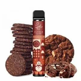 Електронні сигарети Elf Bar 1500 Christmas Chocolate Brownie Cookies (Ельф Шоколадне печиво)