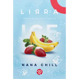 Табак Lirra Ice Nana Chill (Лирра Айс Банан Клубника) 50 гр