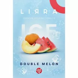 Табак Lirra Ice Double Melon (Лирра Дыня Арбуз Лед) 50 гр