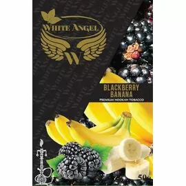 Табак для кальяна White Angel Blackberry Banana (Белый ангел Ежевика Банан ) 50 грамм