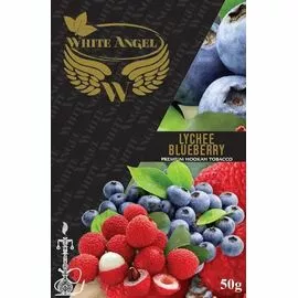 Табак для кальяна White Angel Lychee Blueberry (Белый ангел Личи Черника) 50 грамм