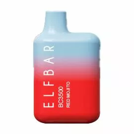Одноразка Elf Bar BC3000 Red Mojito (Ельф бар Мохито Малина)