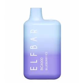 Электронные сигареты Elf Bar BC4000 Blueberry Ice (Ельф бар Черника Айс)
