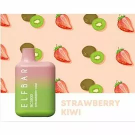 Электронные сигареты Elf Bar BC4000 Strawberry Kiwi  (Ельф бар Клубника Киви)
