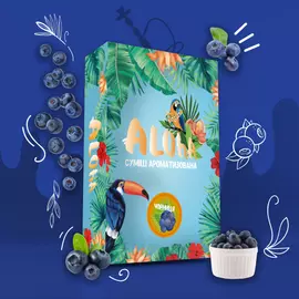 Безникотиновая Смесь Aloha (Алоха Черника) 40грамм