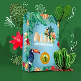 Безнікотинова Суміш Aloha (Алоха Кактус) 40грам