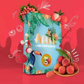 Безникотиновая Смесь Aloha (Алоха Личи) 40 грамм