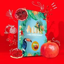Безникотиновая Смесь Aloha (Алоха Гранат) 40 грамм