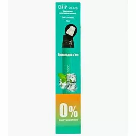 Одноразка Aiir Plus Прохладная Мята 2000 (безникотиновые)