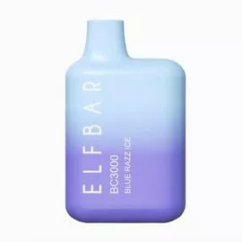 Электронные сигареты Elf Bar BC3000 Blue Razz Ice (Ельф бар Блю разз Айс)