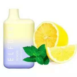 Одноразка Elf Bar BC4000 LEMON MINT  (Ельф бар Лимон Мята)