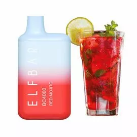 Электронные сигареты Elf Bar BC4000 Red Mojito (Ельф бар Мохито Малина)