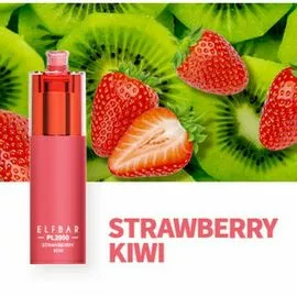 Электронные сигареты Elf Bar PL2000 Strawberry Kiwi (Ельф бар Клубника Киви)