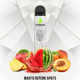 Одноразка Fumari 800 (безнікотиновий) Манго Персик Арбуз