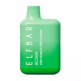 Одноразка Elf Bar BC3000 Kiwi Passion Fruit Guava (Ельф бар Киви Маракуйя Гуава)