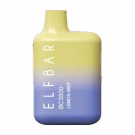 Электронные сигареты Elf Bar BC3000 LEMON MINT (Ельф бар Лимон Мята)