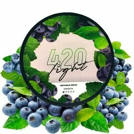 Табак 420 Light Line Черника Мята 100 грамм