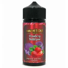 Жидкость для электронных сигарет Marwelous Brew Strawberry Bubblegum 0 мг 100 мл