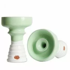 Чаша для кальяна RS Bowls HR V2.0 Harmonia белая с зеленым