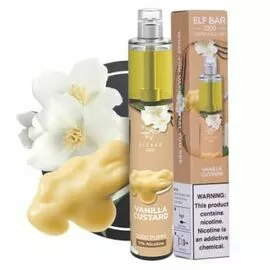 Електронні сигарети Elf ​​Bar 2200 Vanilla Custard (Ельф Бар Ваніль)