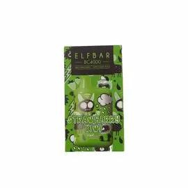 Електронні сигарети Elf ​​Bar BC4000 Strawberry Kiwi Limited Edition (Ельф бар Полуниця Ківі)