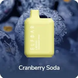 Одноразка Elf Bar LB5000 Cranberry Soda (Клюквенная Содовая)