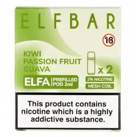 Картриджі Elfa 2 шт Kiwi Passionfruit Guava