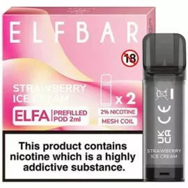 Картридж Elfa 2 шт Strawberry Ice Cream